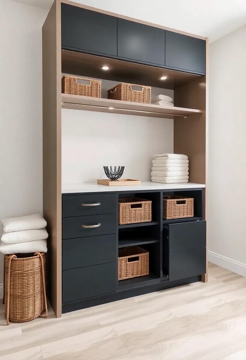 Creating Hidden Storage with‍ Under-Shelf Baskets and Drawers