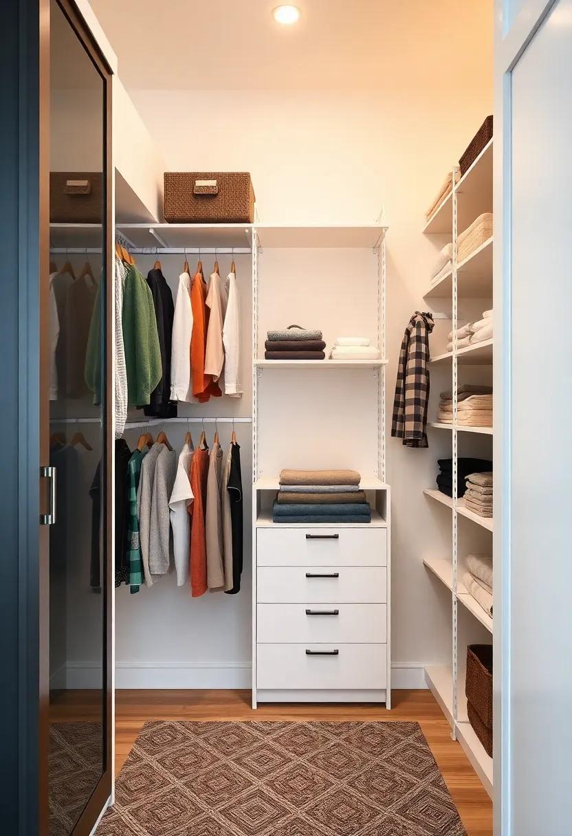 Maximizing Vertical Space with ⁣Stackable Clothing Organizers and Shelves