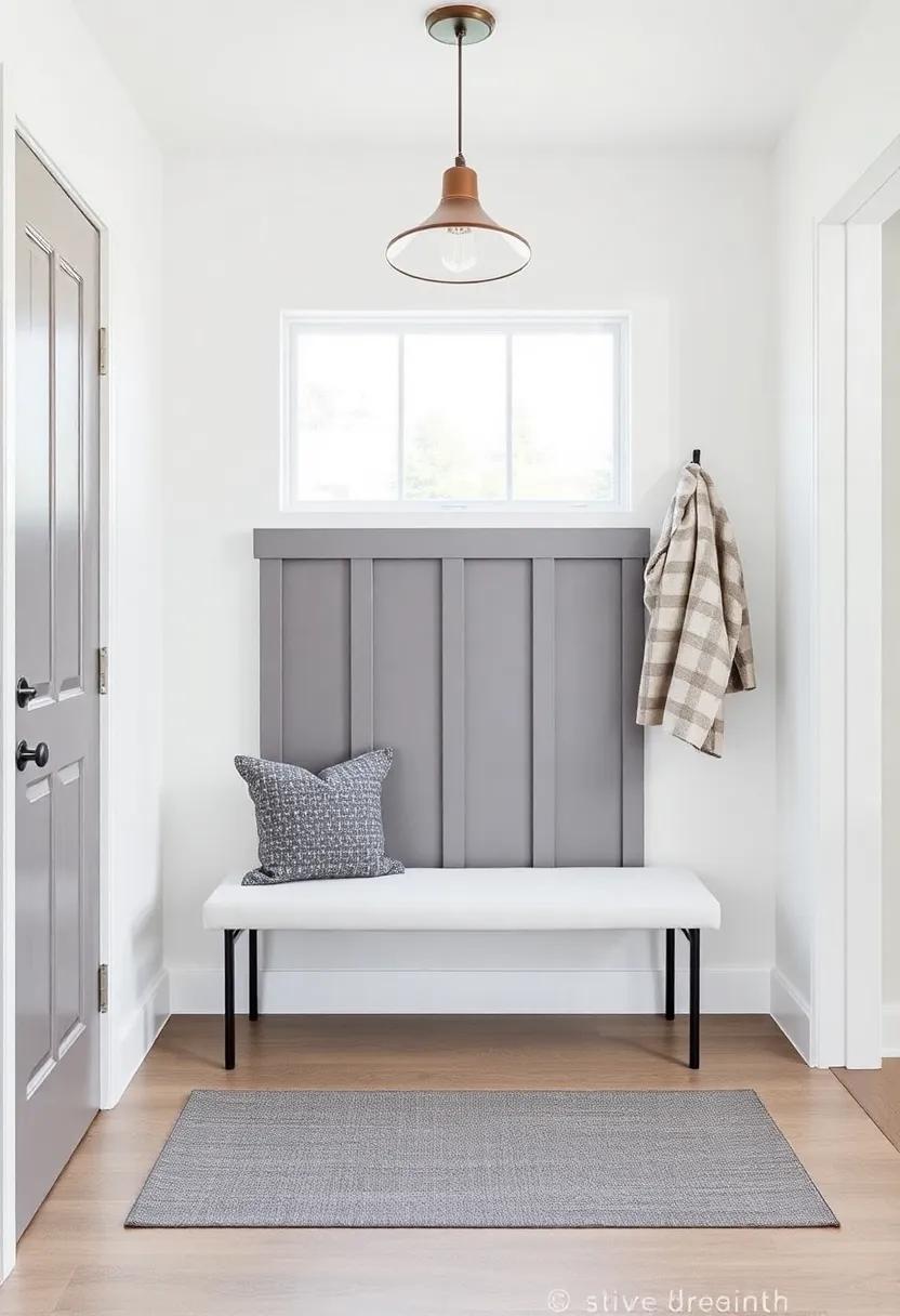 Functional Decor: The Role of‌ Slim Benches in Entryway Organization