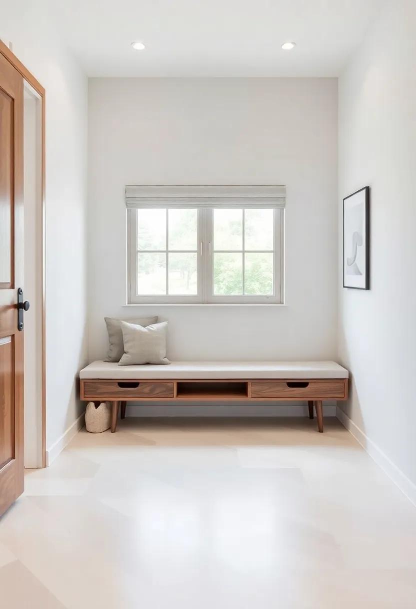 Multifunctional Furniture: Slim Benches for ‍Storage and‌ Seating