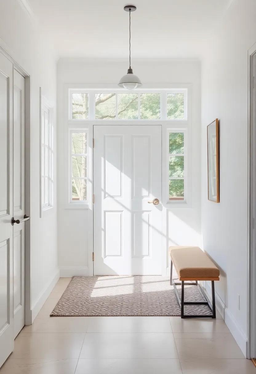 Natural Light: Harnessing Brightness ⁣to ‌Enhance Entryway Style