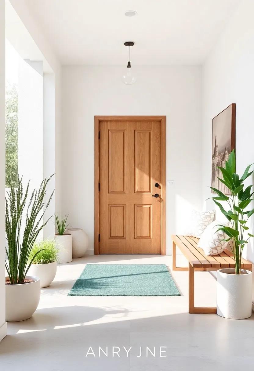 Sustainable Choices: Eco-Friendly Materials for Small Entryways