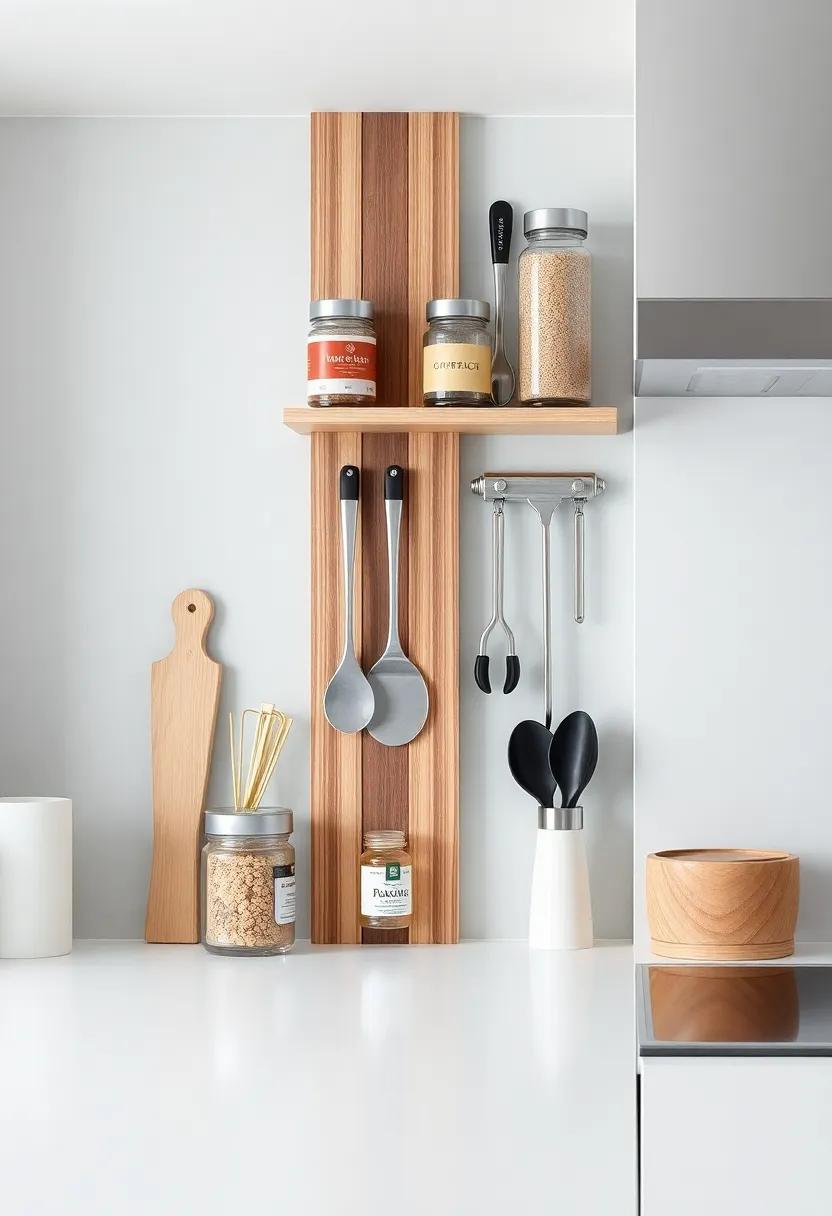 Innovative Use of Magnetic Strips for Spice and Tool Storage