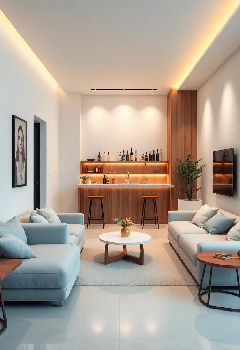 Lighting Techniques to Highlight Your Folding ‍Bar Design