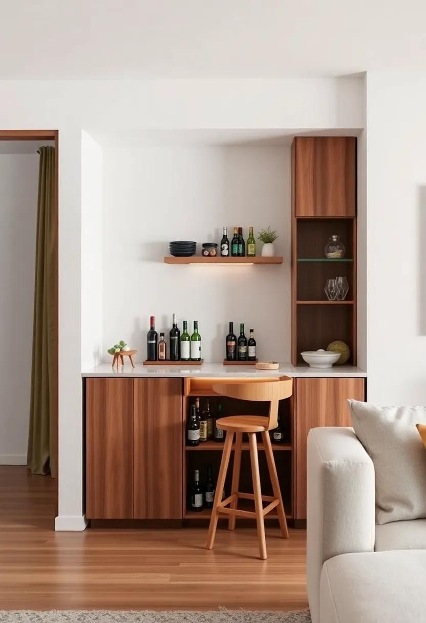 The⁣ Art ​of Minimalism: Stylish Bar Solutions for Limited Space