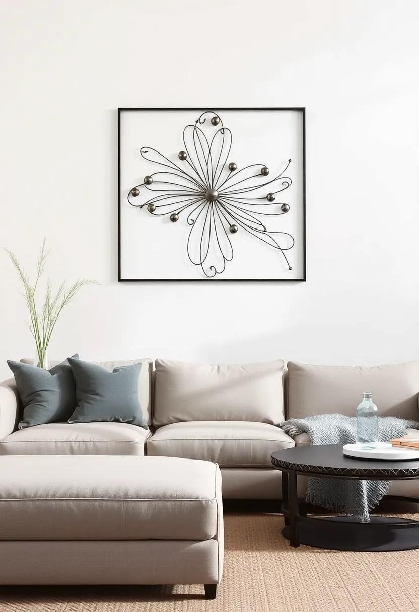 DIY Metal Art Projects To Personalize‍ Your Small Living Room