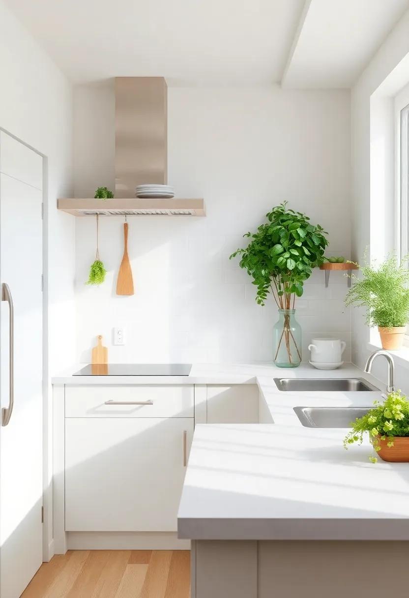 Garden⁤ Fresh: Incorporating Indoor Herbs for Charming ​Appeal