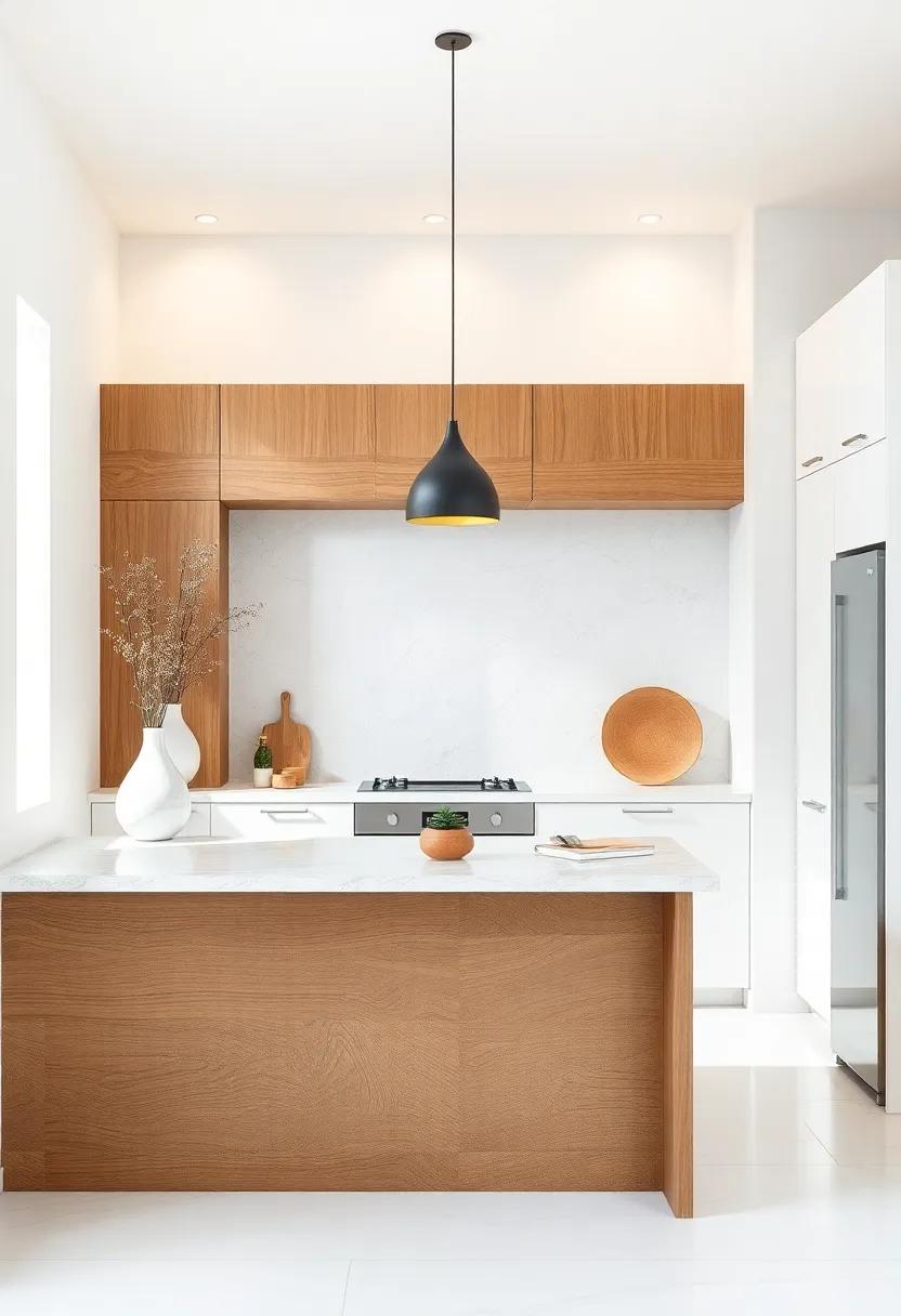 Natural ⁣Materials: The Warmth of Wood and Stone in White