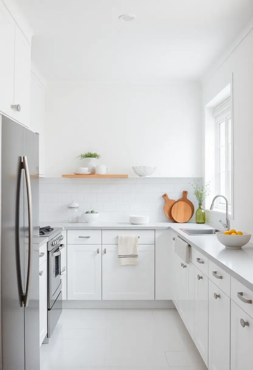 Timeless touches: Vintage Accents in a White Kitchen Design