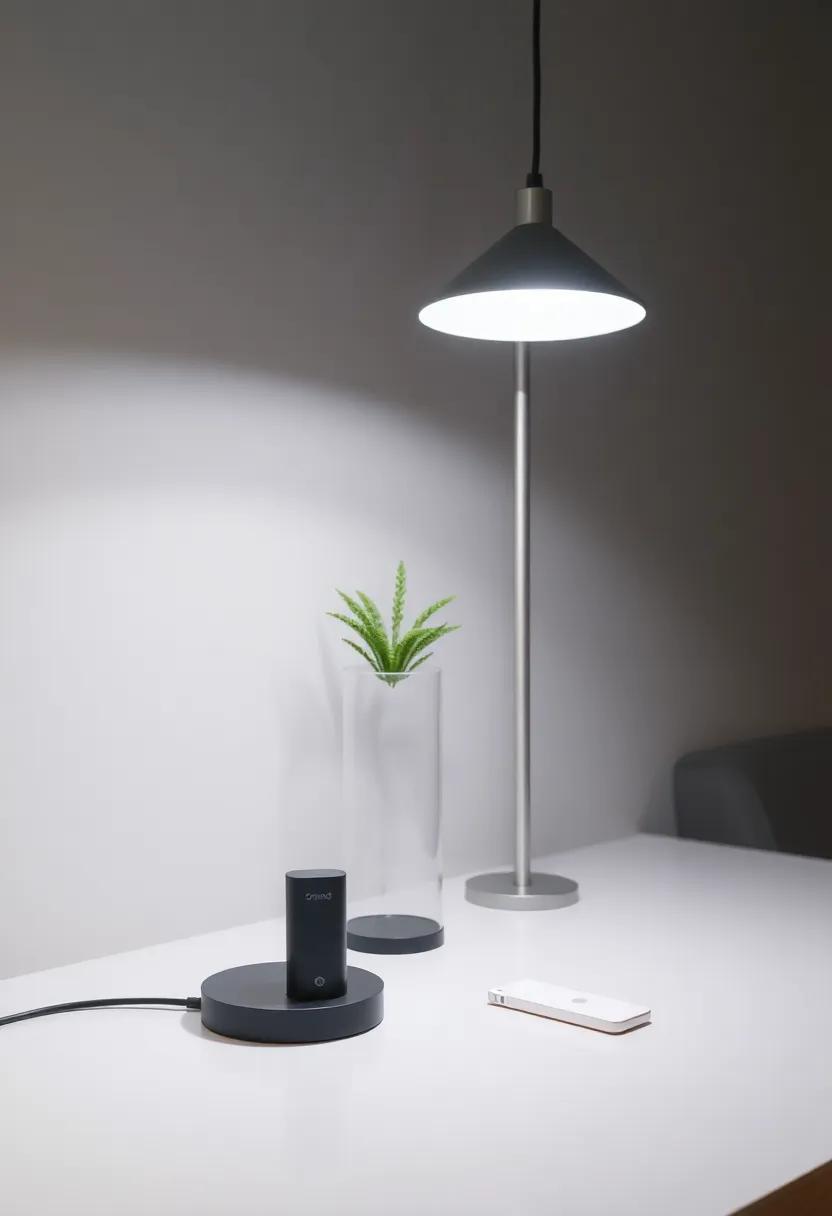Try out solar-powered⁢ USB lamps that can charge from ​your computer, making them perfect for a green office setup
