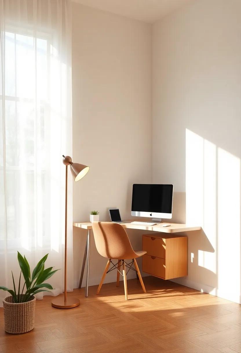Implement solar-powered motion ​sensor lights to⁣ automate ⁤lighting in your ‌home office,‌ saving ⁢energy​ when you’re not‌ around