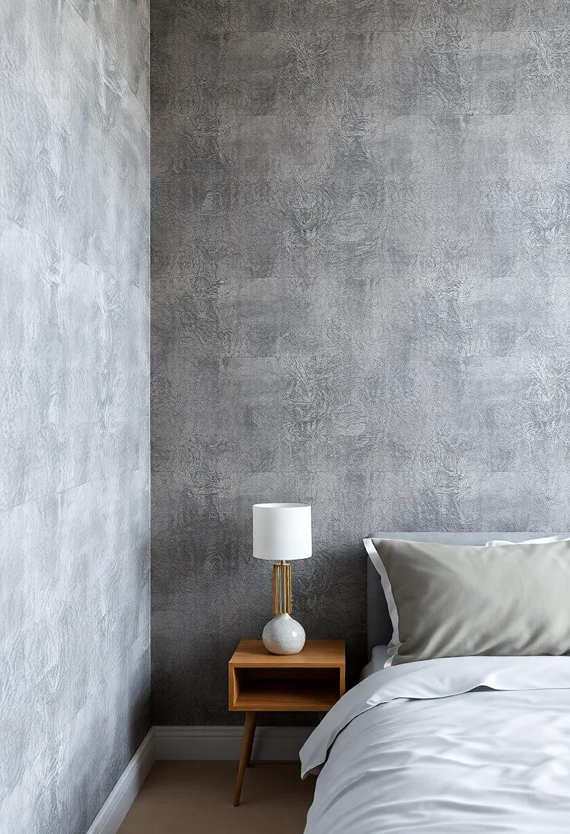 Elevate‍ Your Bedroom ​Aesthetic with Textured Wallpaper Wonders