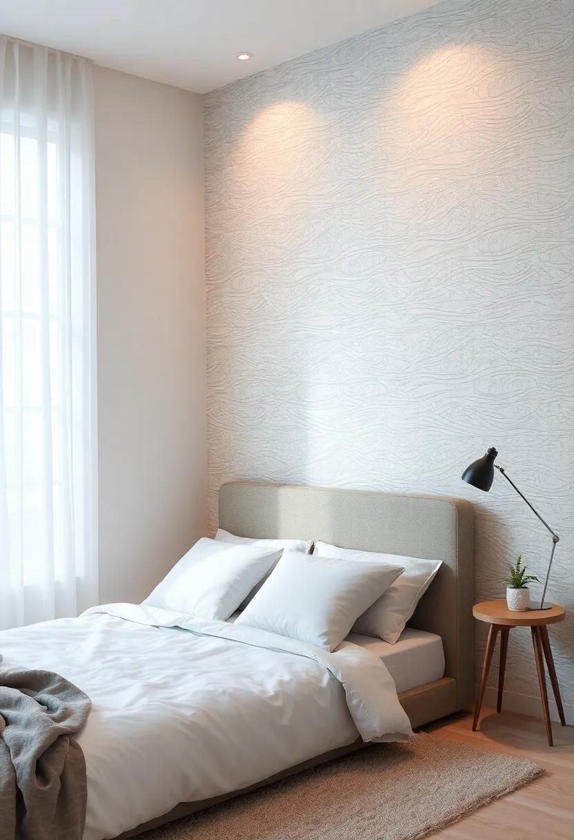 The ‍Role of Lighting in Enhancing Textured Wallpaper Features