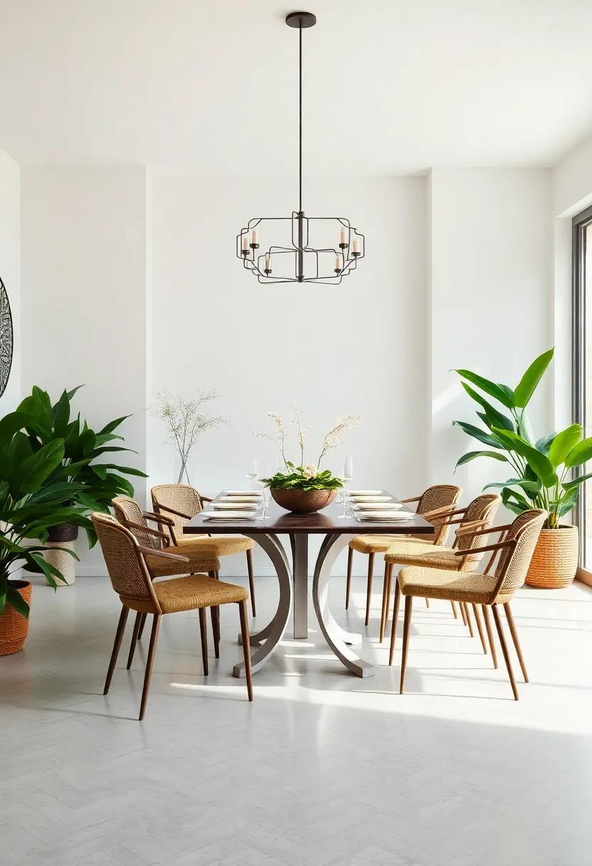 Bring⁣ Nature ⁣Indoors with ‌Lush Greenery and Botanical⁣ Accents