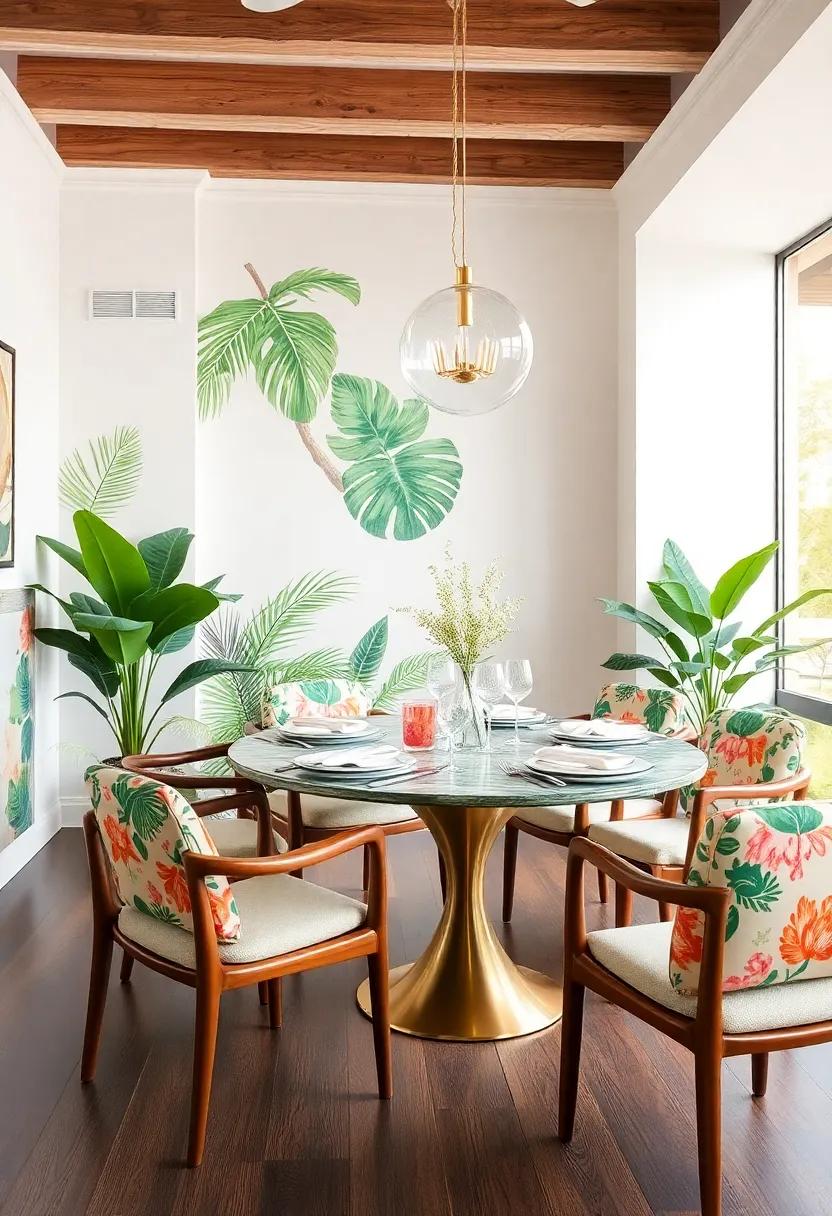 Combine Patterns with ‌flair: ‌Tropical⁤ Prints on Fabrics and Decor