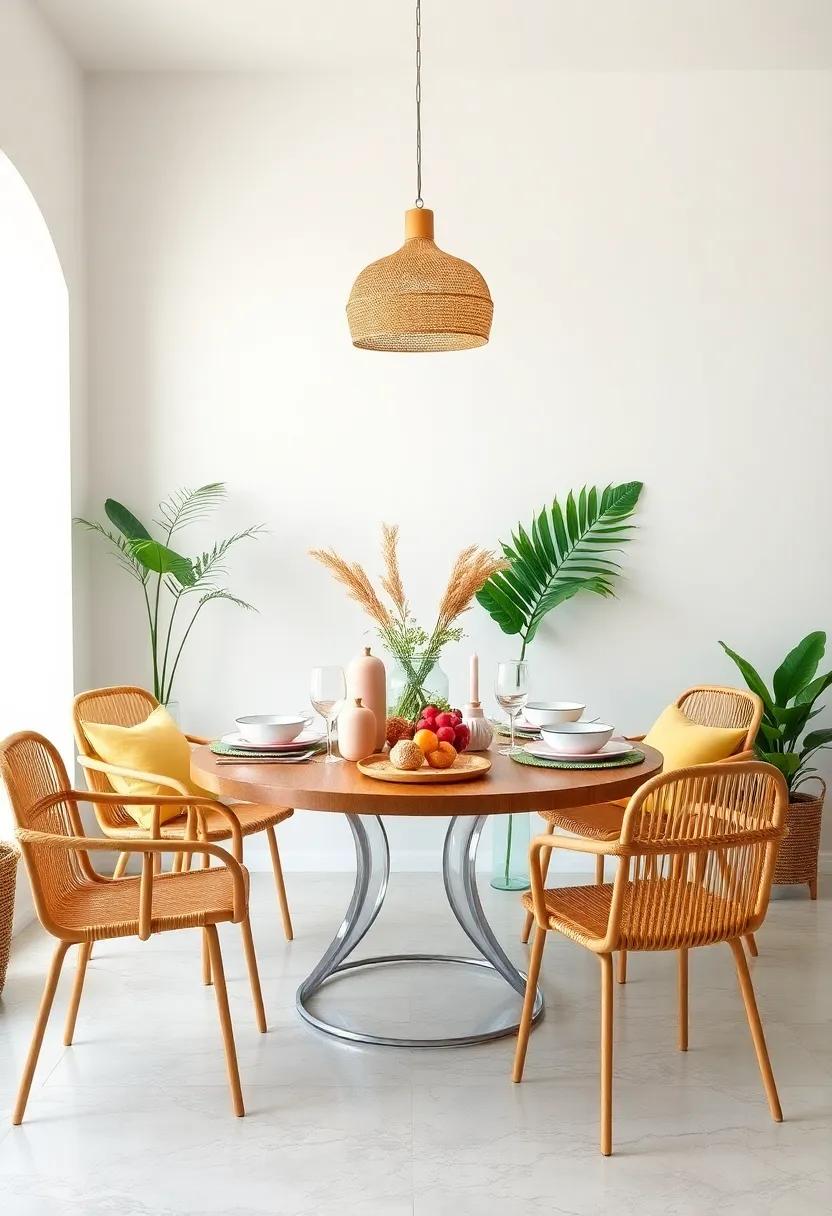 Create Cozy Vignettes with Stylish ‍Tropical-Themed Tableware