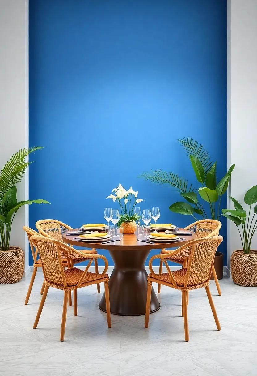 Elevate Your Dining experience ⁣with Tropical-Inspired Table Settings