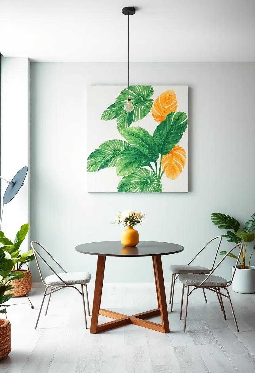 Tropical Wall Art: Transforming Blank Walls into Visual Experiences
