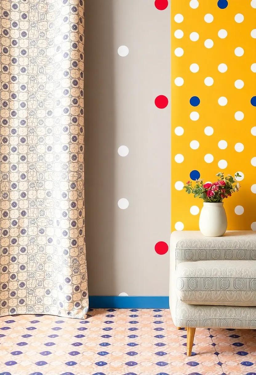 Dappled dots: Small polka dots in unexpected colors⁢ can add a playful element to ‍your decor, perfect for whimsical touches