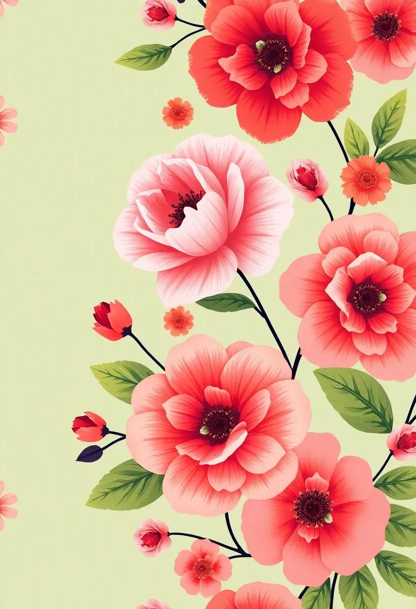 Floral Mania: Go full bloom with oversized floral patterns that create a‌ lively, vibrant sensation and brighten any room