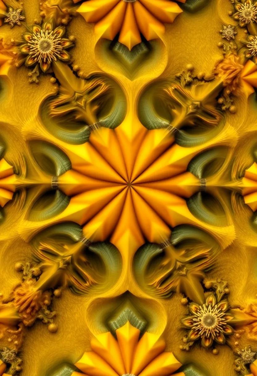 Fractal⁢ Fun: Explore intricate fractal patterns that mesmerize the eye‍ and add an element of‌ surprise ​to ‍your decor