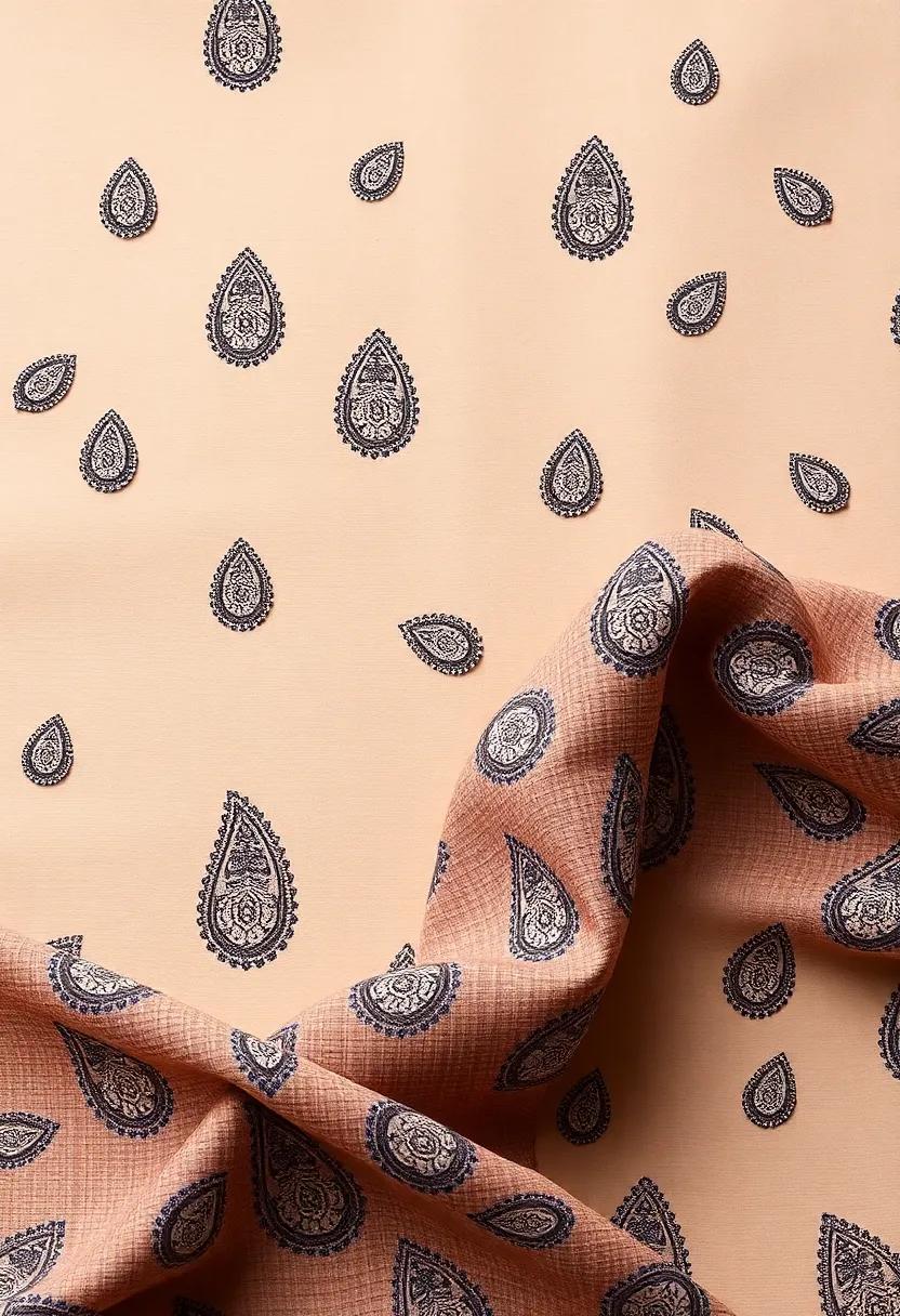 Paisley Dreams: ⁣infuse your surroundings with this intricate, ‌teardrop-shaped motif that offers a playful yet elegant touch