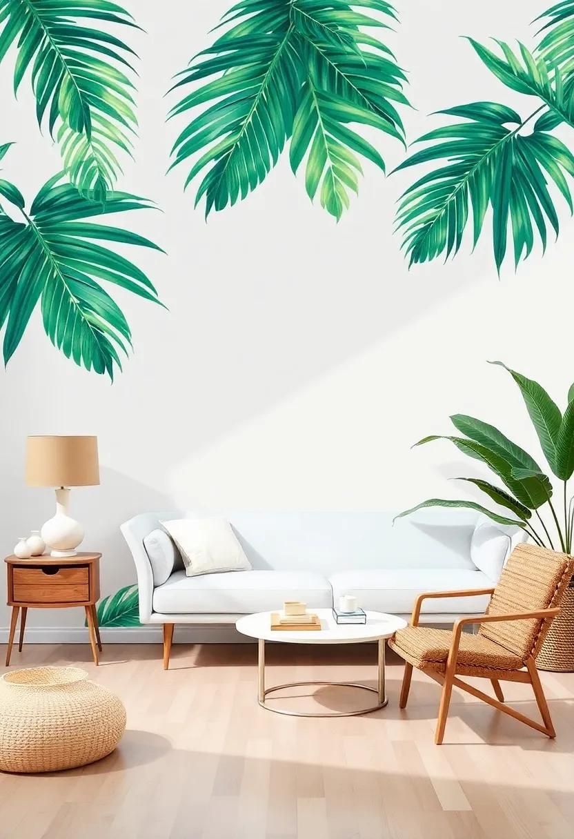 Tropical Palms: Bring paradise indoors⁣ with large, lush palm prints ‌that evoke ‌a⁤ vibrant, carefree vibe,⁣ ideal for summer-ready spaces