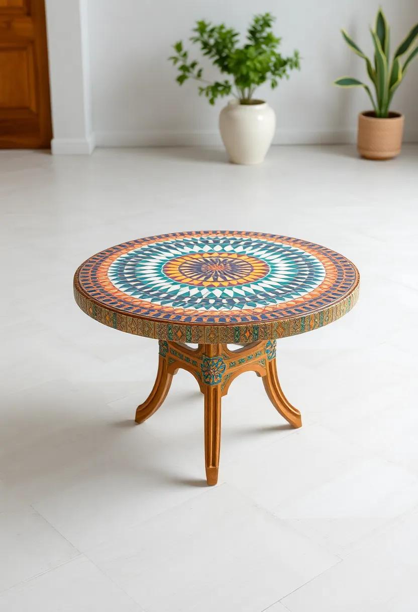 The Charm⁢ of Handcrafted Mosaic​ Tables: Uniqueness in Every Piece