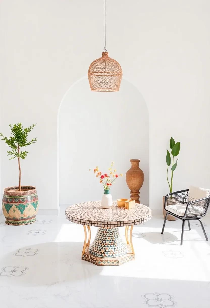 Creating a‍ Focal point with Artisan-Made Mosaic ‍Tables