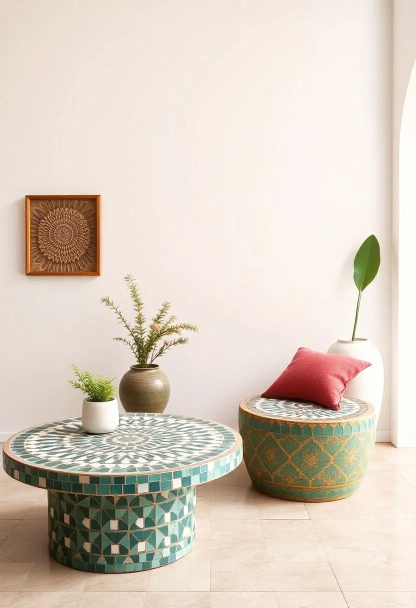 The Impact of Mosaic Tables in‌ Enhancing Interior‍ Décor