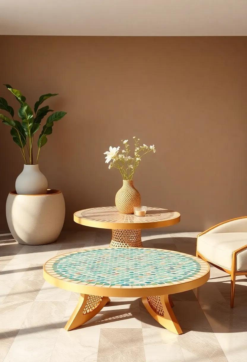 Mixing‌ Functionality with⁤ Artistic Flair: ⁣Mosaic Tables in Everyday Life