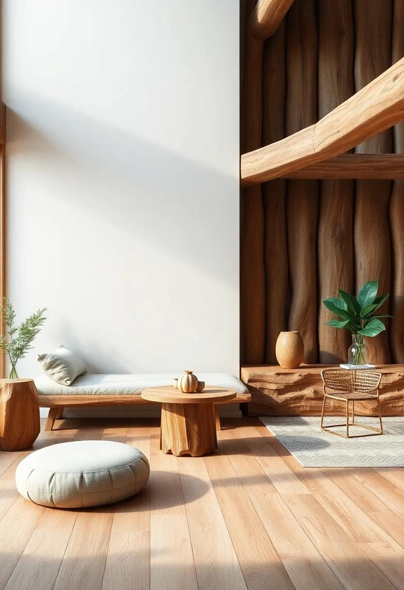 Creating a Cozy Ambiance with Natural Wood Accents