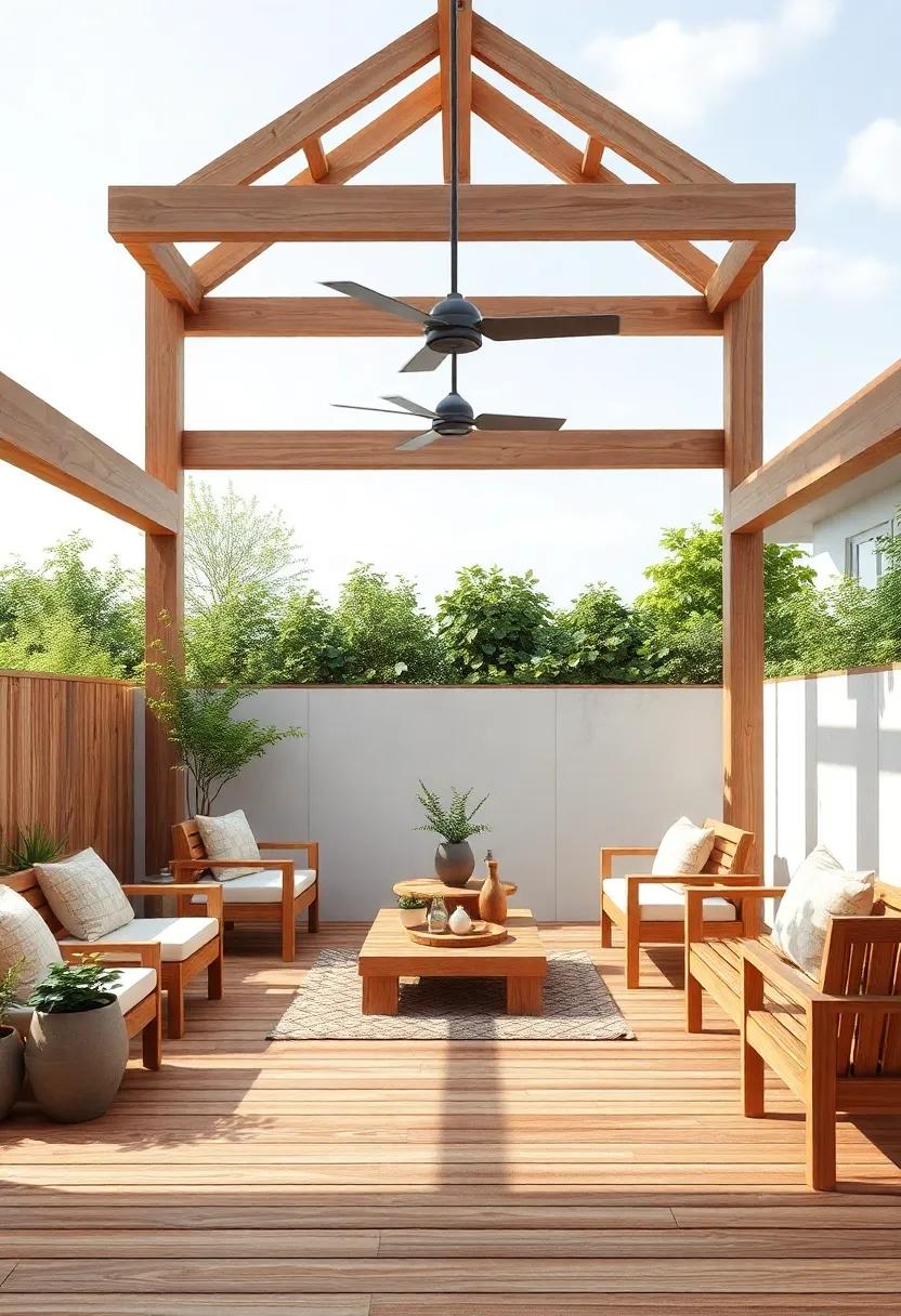 Incorporating Natural Wood into Outdoor Living Spaces