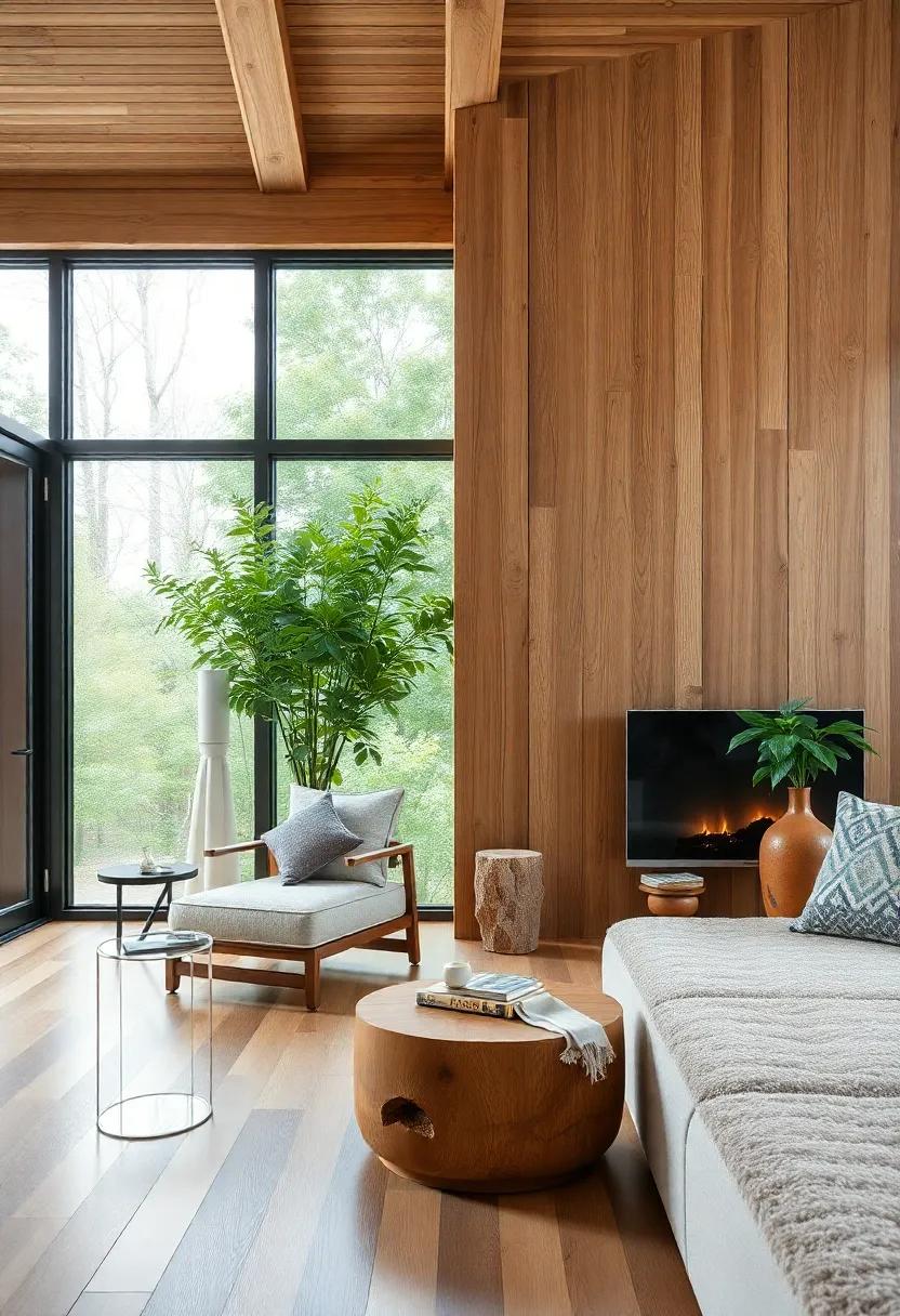 Finding Harmony: Wood and Nature in Home Layouts
