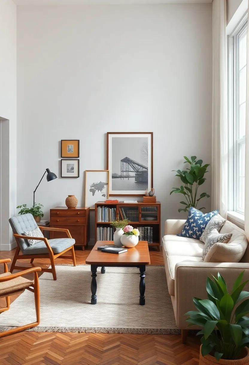 Blending Eras ‍with‌ Artwork:⁢ Framing Modern Pieces in Vintage⁢ Settings