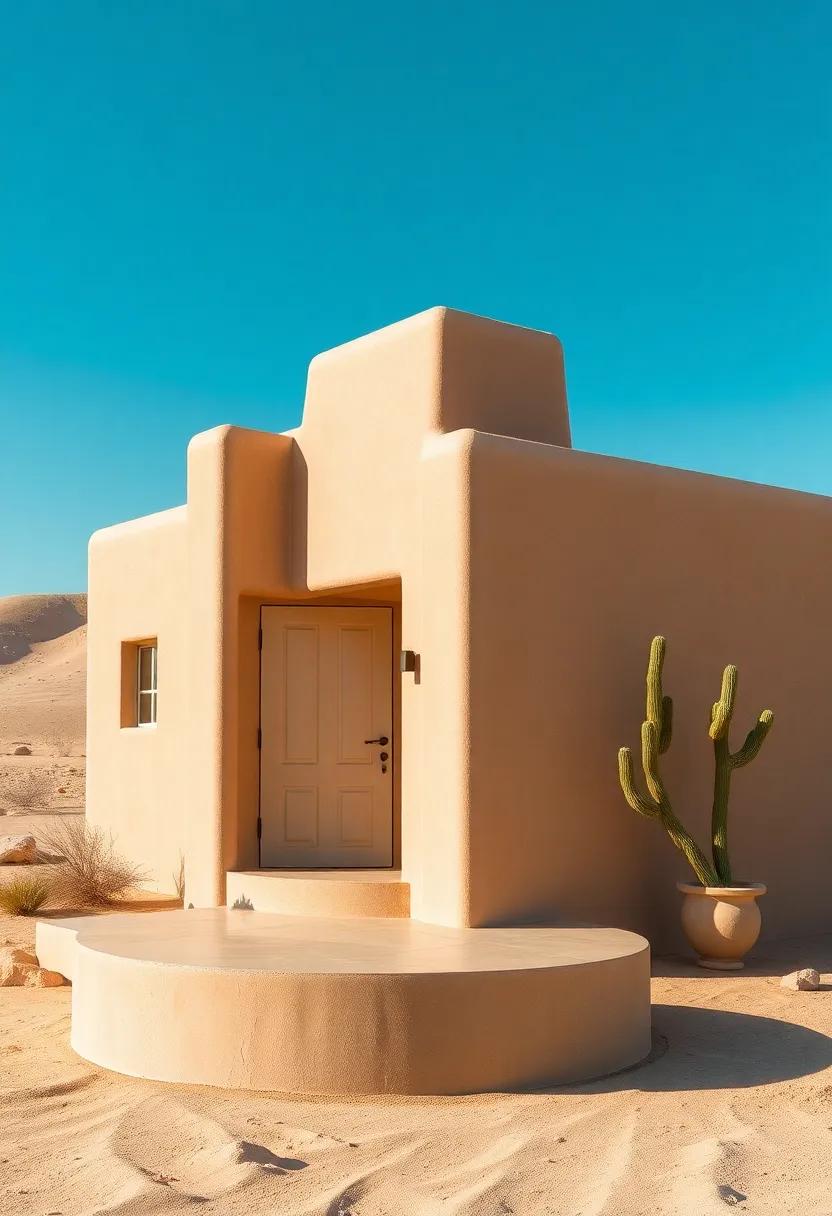 Textural Play: Combining Materials for a Unique desert Aesthetic