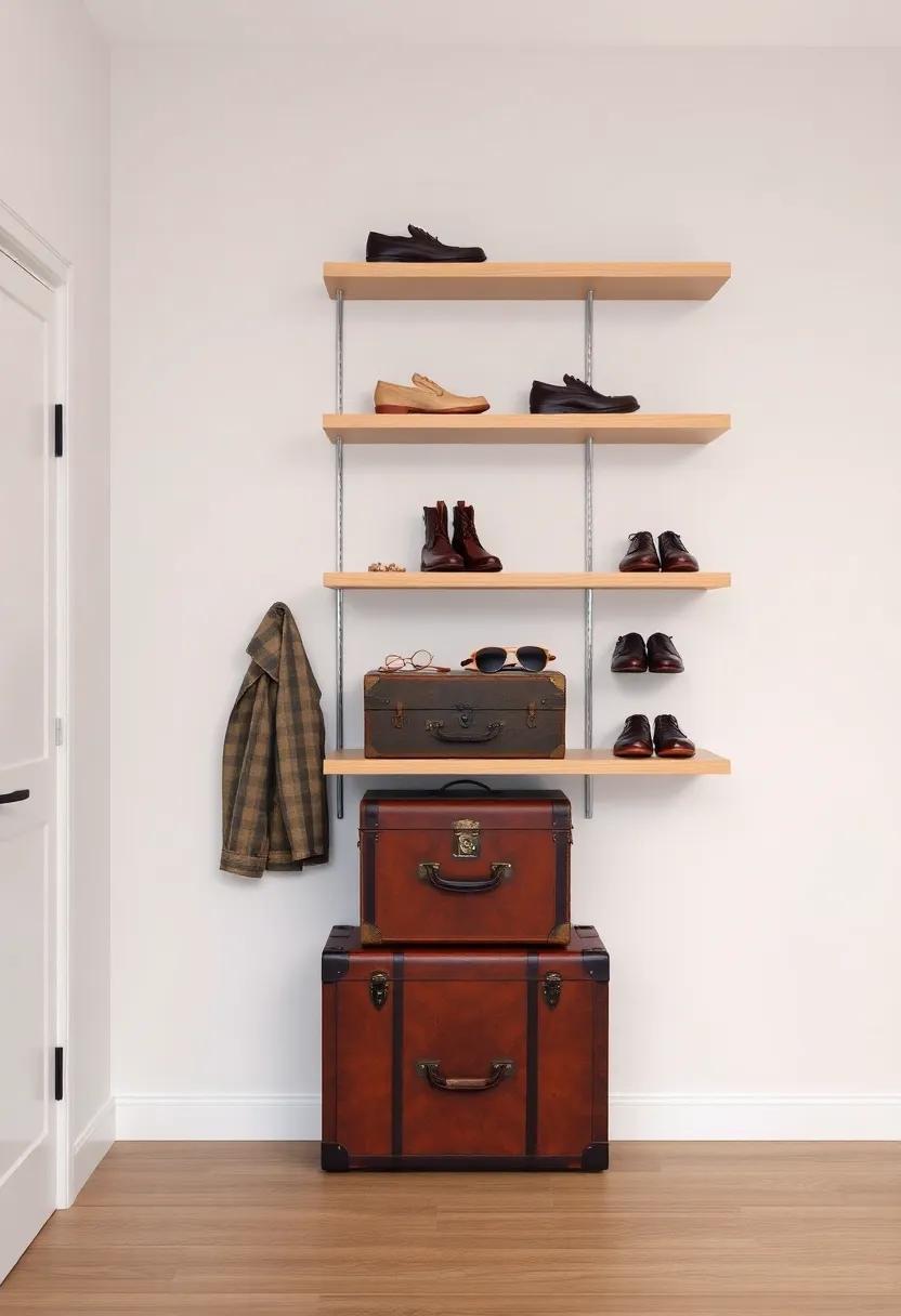 Utilize Vintage Suitcases and Trunks for a⁢ Unique Display‌ Approach