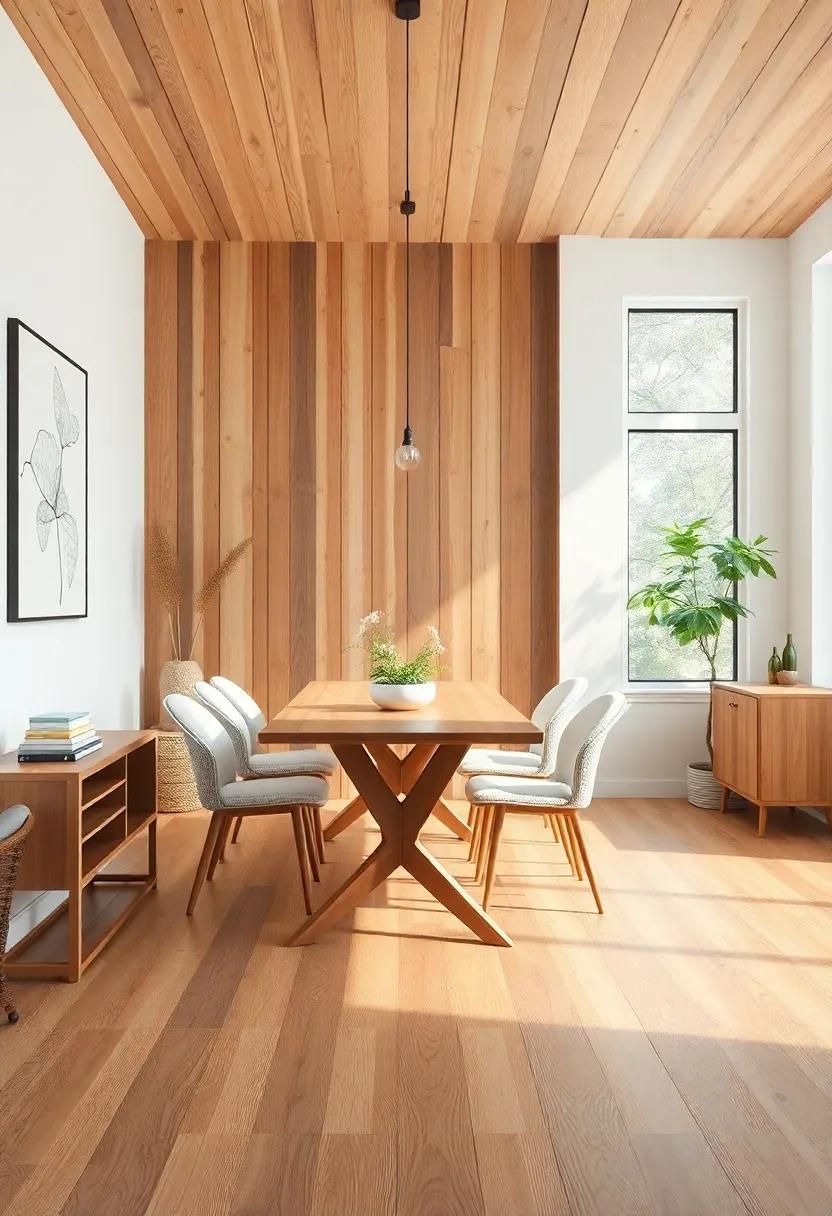 Adapting Your Dining Room Around Seasonal Changes with Wood