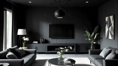 25 Stunning Ways to Style Your Living Room with Black Furniture for Every Aesthetic