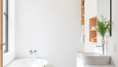 25 Smart Minimalist Bathroom Ideas with Built-in Storage Solutions to Maximize Space