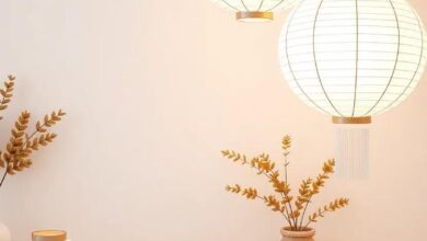 Illuminate Your Space: The Artful Charm of Washi Paper Lanterns in Decor