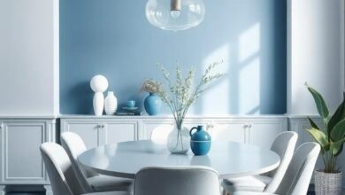 24 Inspiring Ideas for Blue and Gray Dining Room Styling: Elevate Your Space!