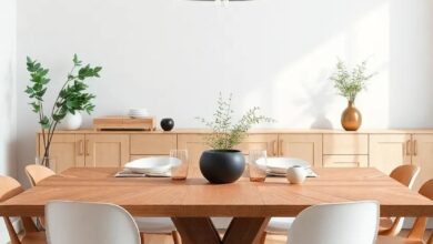 Elevate Your Space: Creative Styling Ideas for Wooden Dining Tables