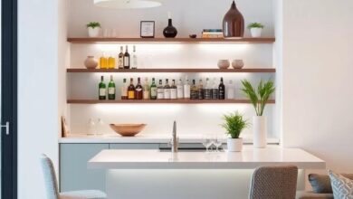25 Sleek Counter Ideas for Your Dream Small Living Room Bar Setup