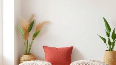 25 Ways Traditional Moroccan Poufs Elevate Boho Interiors with Unique Charm