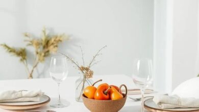 Chic Seasonal Table Settings: Elevate Your Modern Interior Aesthetics