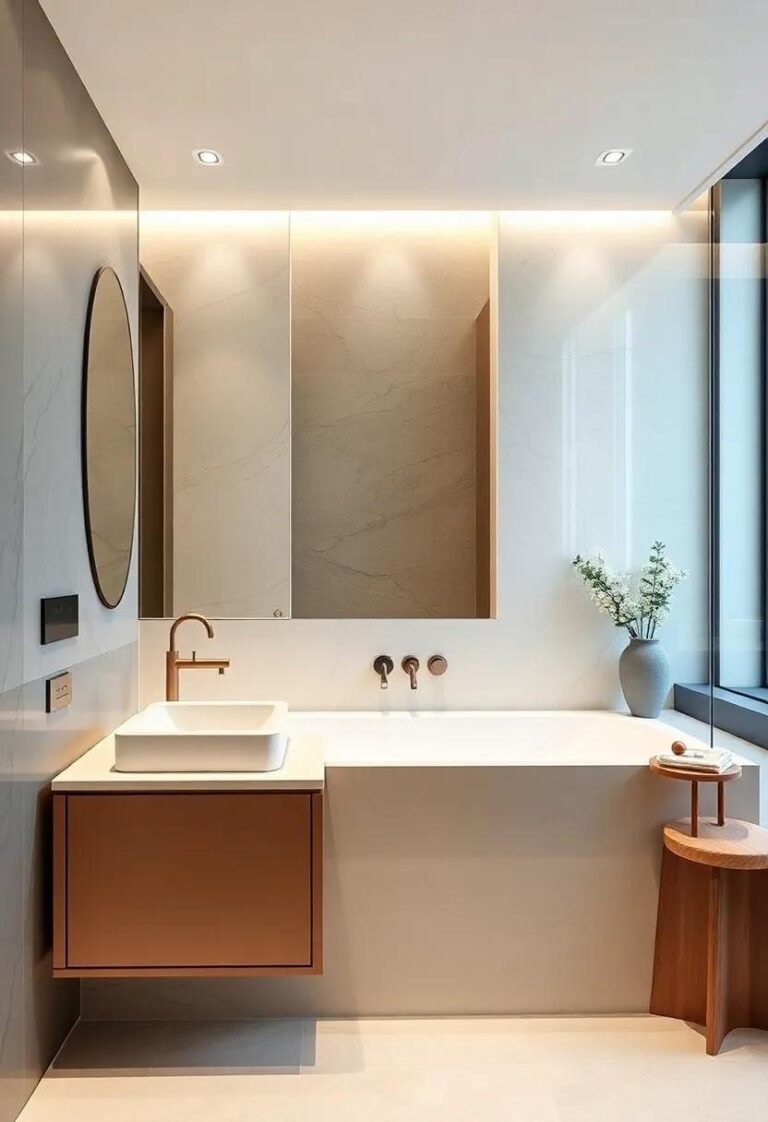 Elegant Efficiency: Master Compact Luxury Bathroom Design for Small Spaces