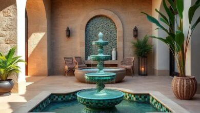 25 Stunning Mediterranean-Inspired Mosaic Fountains to Elevate Your Outdoor Space