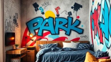 23 Bold and Creative Ideas for a Graffiti-Inspired Boys’ Teen Room Makeover