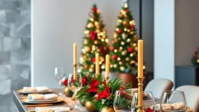 Elevate Your Festive Feast: Stunning Holiday Table Settings with Gold Accents